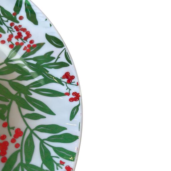 Laura Ashley Holiday Holly Berry Disposable Dessert Plates 7.5" 24 Count New - Picture 8 of 8